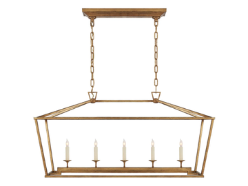DARLANA MEDIUM LINEAR LANTERN - Metal pendant lamp by Visual Comfort Europe - view 3